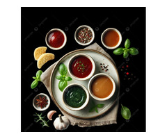 Реклама натуральных соусов и джемов