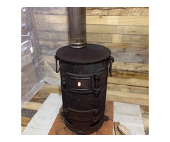 Новая печь буржуйка