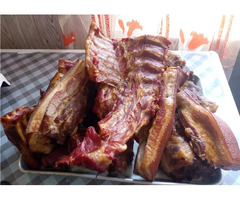 Копчености из домашней свинины и птицы