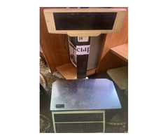 Электронные торговые весы DIGI SM-100 с печатью этикеток