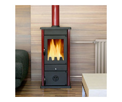Печь-камин MBS Thermo Vesta Bordo