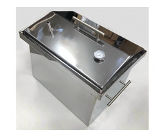 Коптильня для горячего копчения с нержавеющей стали 2 мм