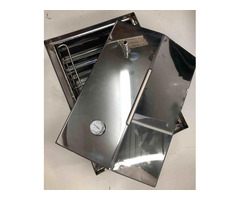 Коптильня для горячего копчения с нержавеющей стали 2 мм